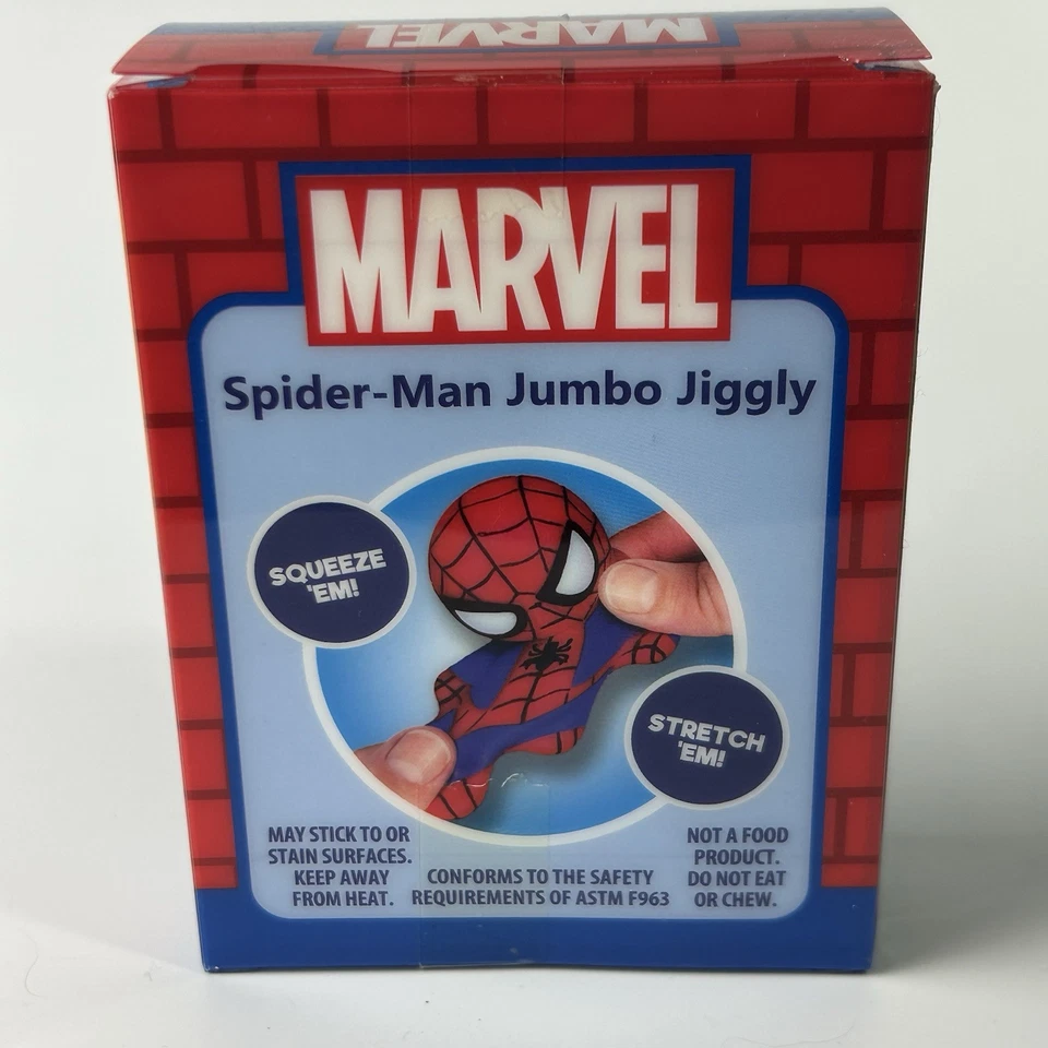 Marvel Spider-Man JUMBO JIGGLY por JA-RU NUEVO en caja Foto 2 de 3