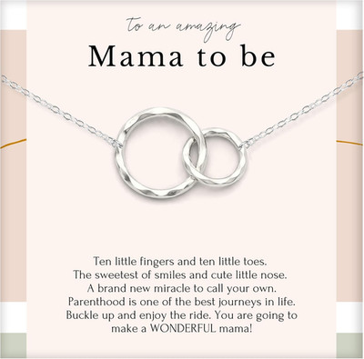 Twins  Mom to Be  Necklace   First Mothers Day Gift for Expecting Mom of Twins  