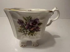 Vintage Crown Dorset Tea Cup - Fine Bone China - Staffordshire England