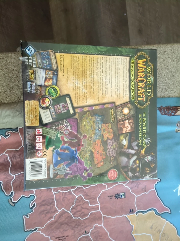 World of Warcraft Burning Crusade Board Game Expansion FACTORY SEALED NEW - Image 3 of 3