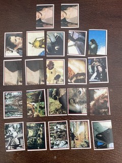 Vintage Original Rare 1983 PANINI Star Wars Return Of the Jedi Sticker cards