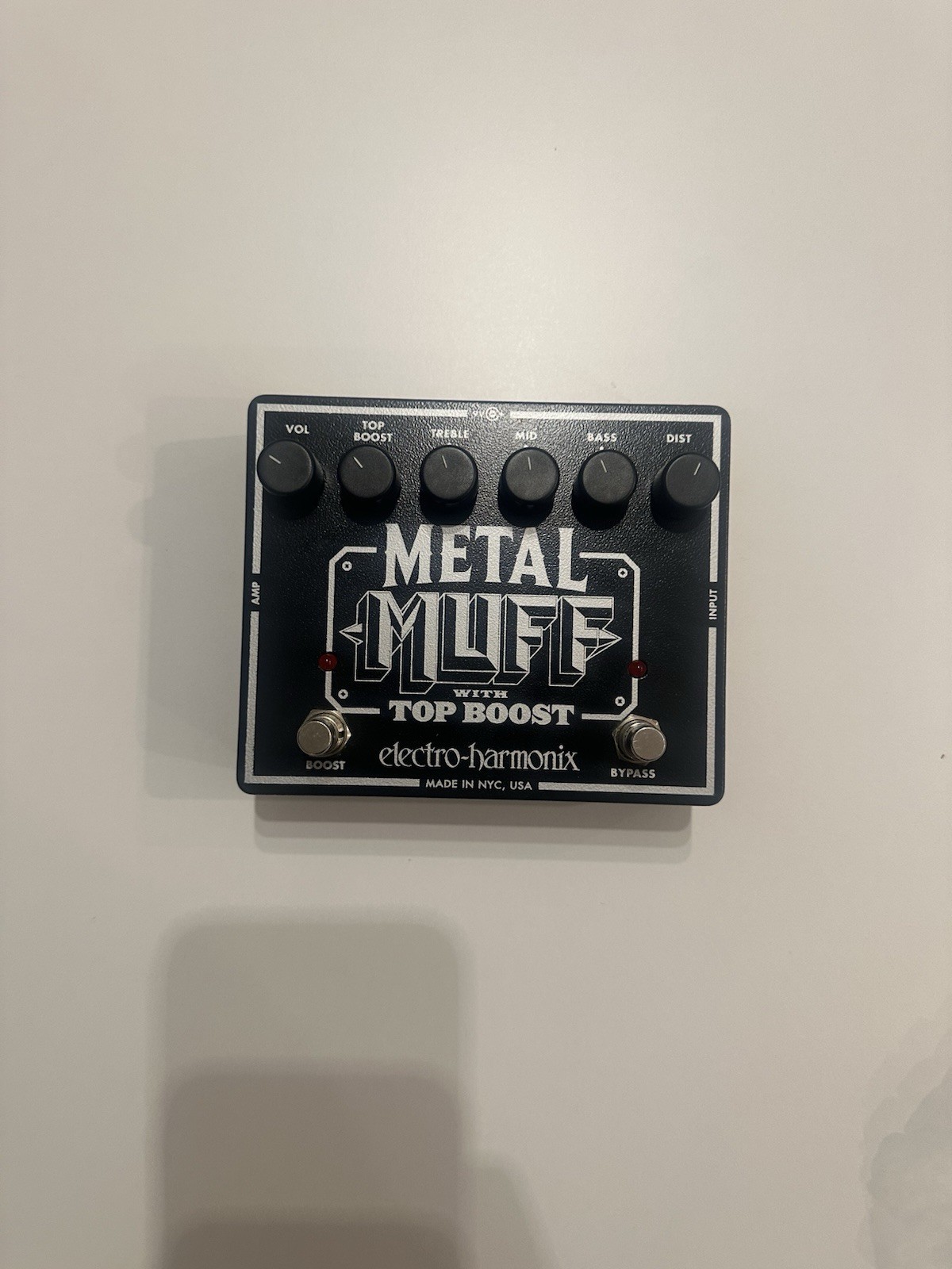 pédale d'effets guitare Metal MUFF Electro-Harmonix