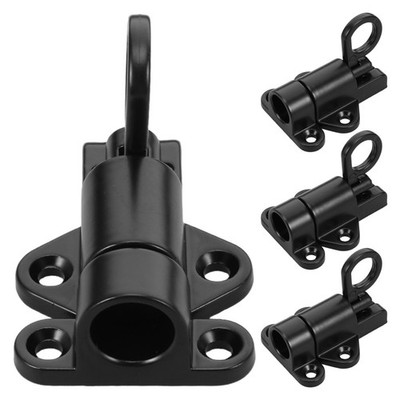  4 Pcs Self-closing Gate Latches Automatic Screen Door Lock Attic