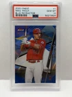 Mike Trout 2020 Topps Finest BLUE Refractor #/150 - PSA 10 POP 20 💎