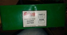 Grizzly 3-Wing Carbide C2310 Wood Shaper Cutter Tongue/ Groove 2pc Set 1/2" Bore