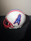 Elvin Bethea Auto Mini-Helmet Inscribed HOF 03 Beckett Witnessed Oilers BB2 — photo 3