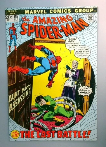 Amazing Spider-Man #115 VG 3rd Appearance of Hammerhead Marvel 1972