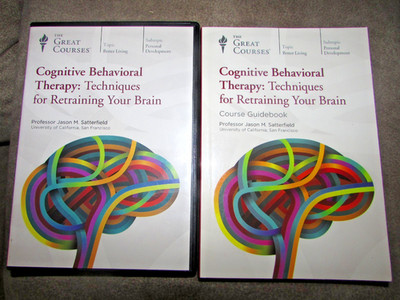 The Great Courses Cognitive Behavioral Therapy 4 DVD & Course Guidebook NEW