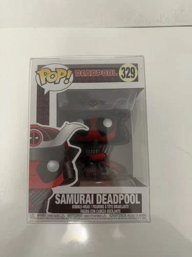 Funko Pop! - Samurai Deadpool #329 (in Pop Protector) Marvel