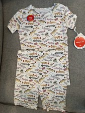 Magnetic Me Fish Modal 2 Piece Pajamas Set Sz 6 NWT