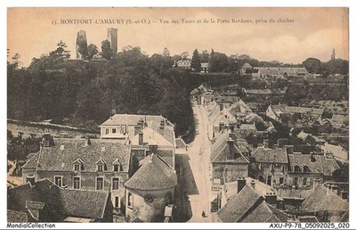 AXU-P9-0704-78 - MONTFORT-L' Amoury - Ansicht Des Tours Und der Tür Bardoue __