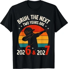 NYE 2026 Funny New Years Eve Party 6 7 Meme Kid Men T-Shirt,Unisex Tee
