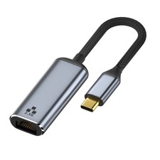 2500Mbps Type C to RJ45 Ethernet Adapter 10/100/1000M 2.5Gb USB Gigabit A
