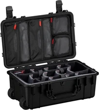 Condition 1 22" Large Rolling Lockable Hard Storage Camera Case, Model 300