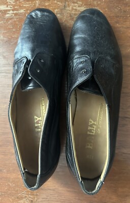 Classic Bally Black Leather Men\'s Dress Shoes s-l400.jpg main image 2