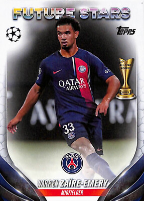 アンリ　サッカーカード 2023-24 Topps UEFA Club Competitons #159 WARREN ZAIRE-EMERY