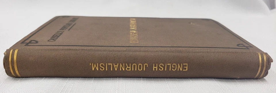 1882 1st,Pebody ENGLISH JOURNALISM,Newpapers,History 1600-1880,Spectator,Globe, — 第 3/4 张图片