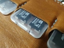 Genuine Leather Memory Card Holder
