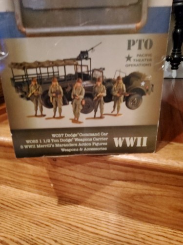 "RARE" ULTIMATE SOLDIER 21 CENTURY TOYS MERRILLS WWII MARAUDERS 1/18 NEW - Picture 6 of 12