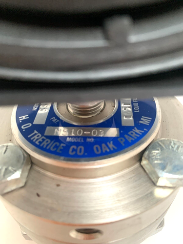 Calibre Trerice M510-03SS M510-03 M51003SSCC con diafragma 0-60 psi nuevo - Imagen 5 de 7