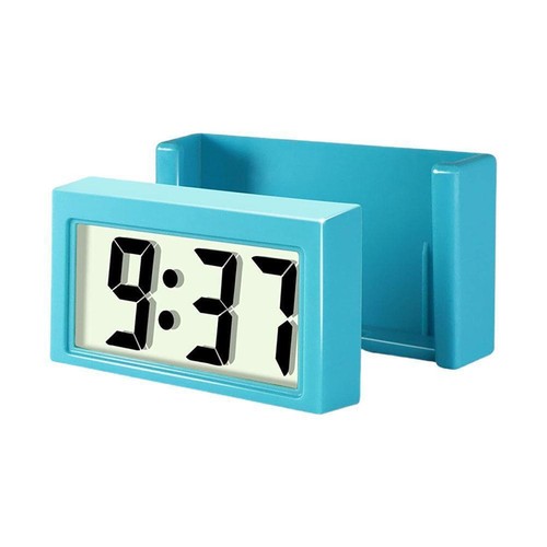 Mini Digital LCD Table Auto Car Dashboard Desk Date Small Clock Time T8W1 - Picture 5 of 16