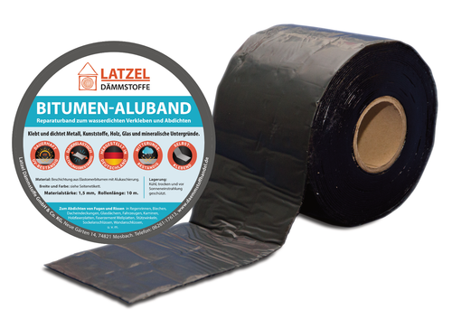 Bitumenband, Aluband, Reparaturband, Dachdeckerband 10 m - in 7 versch. Farben - Picture 19 of 32