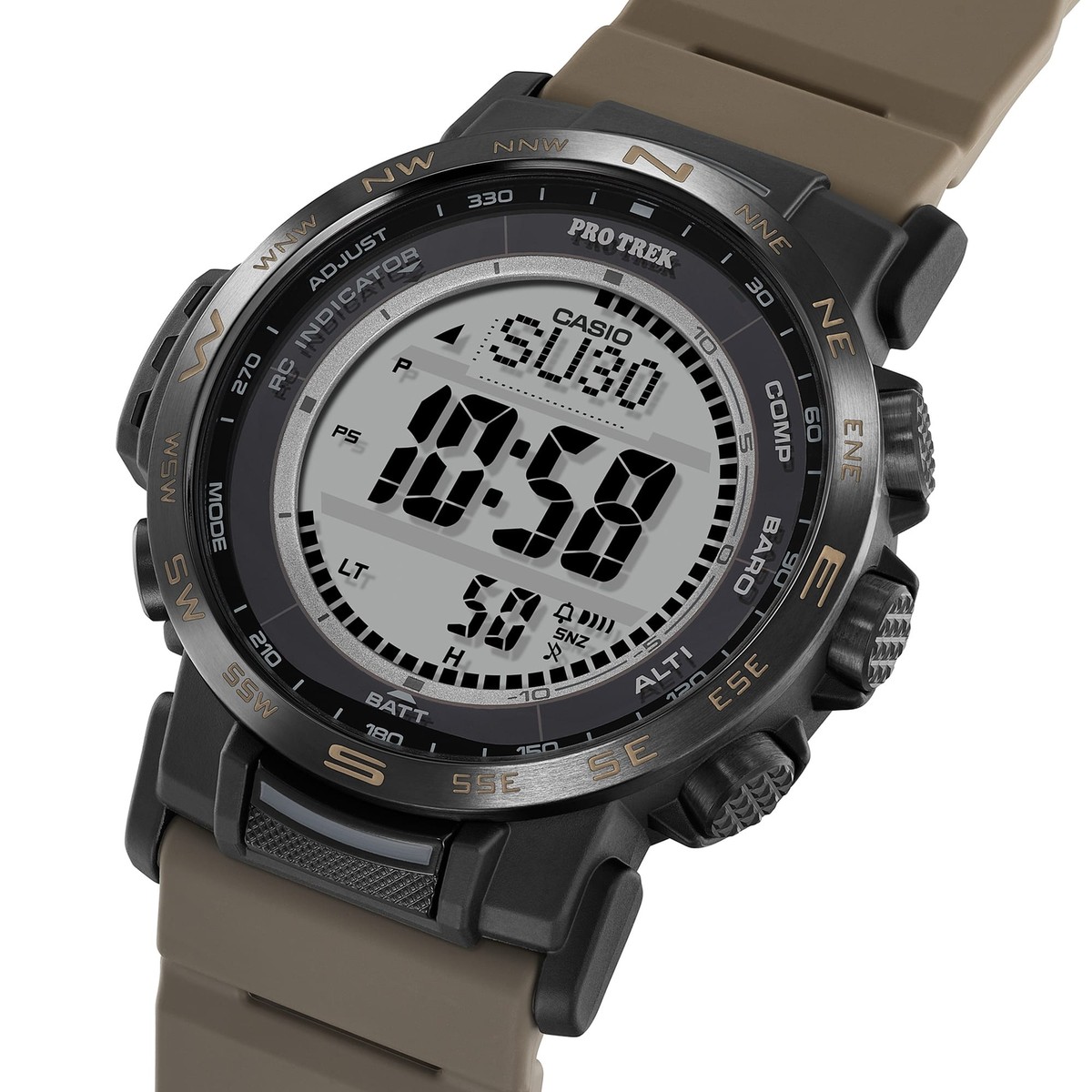 CASIO PRO TREK PRW-35LD-5JF Climber Line Triple Sensor Radio Solar