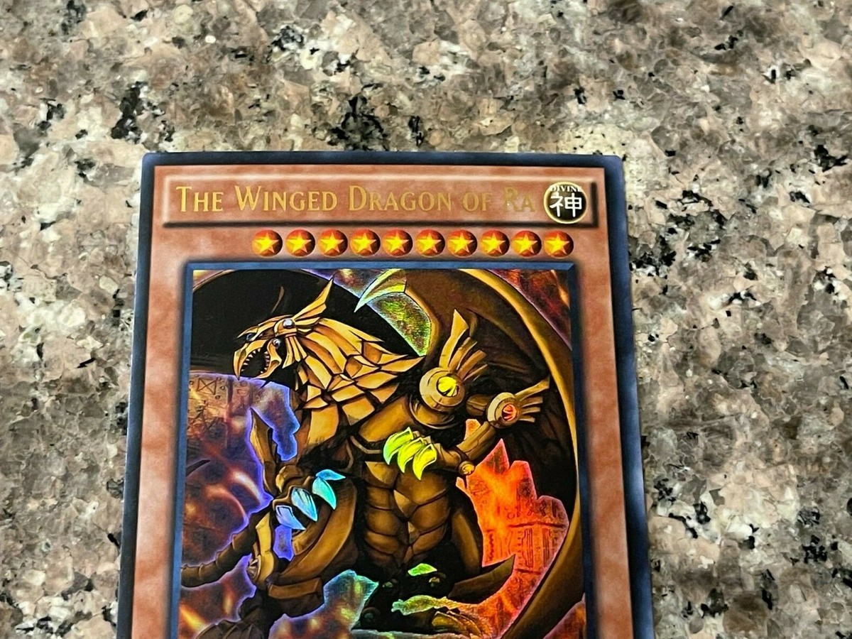 pokemon card database value LC01-EN003 - The Winged Dragon of Ra - Quarter Century Secret Rare main image 1