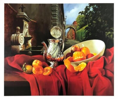 Bruno Di Maio-Untitled-Limited Edition Serigraph/Paper/Numbered/Hand Signed/LOA