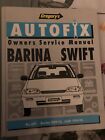 <!--F#f_0-->Barina 1989-93, Swift 1990-93 Gregorys Autofix Service Manual Number No 601 H/C<!--F/-->