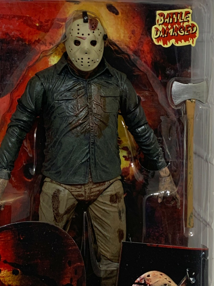 特撮 Neca - Figurine - Friday 13th - Jason Voorhees final Chapter Battle Damaged - 0634482397886 Jason Voorhees Friday the 13th Final Chapter Battle Damaged