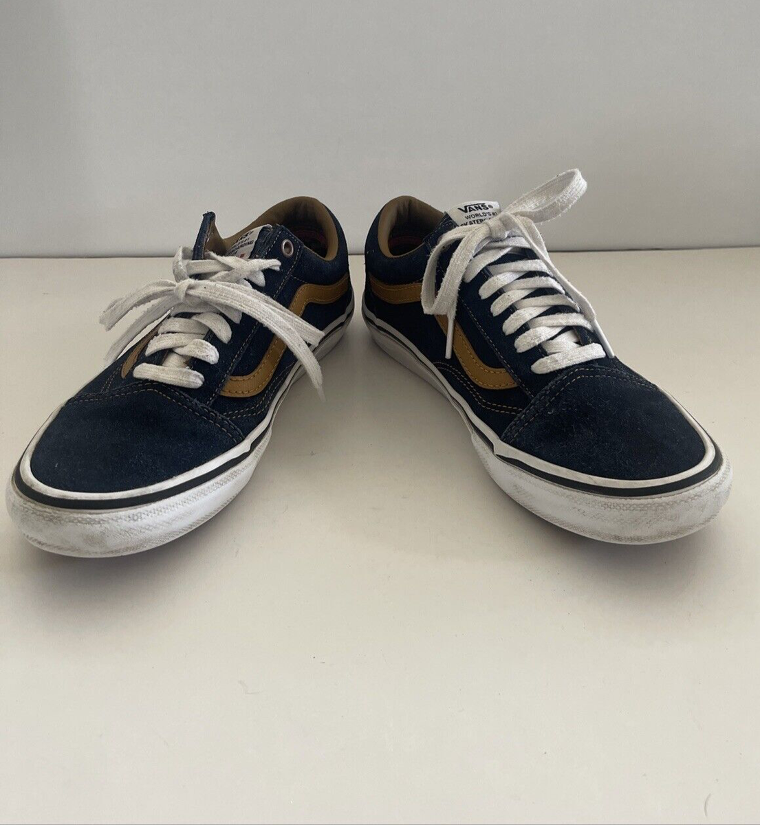 Dan Reynolds x Skate Old Skool Pop Cush Navy Golden Brown Dan Reynolds x Skate Old Skool Pop Cush Navy Golden Brown