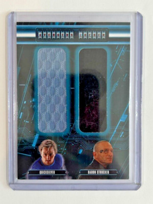 2015 Upper Deck Marvel Avengers Age of  Ultron Dual Swatch Card