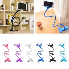 Lazy Arm Mobile Phone Mount Bracket Stander Flexible Gooseneck Clamp   US