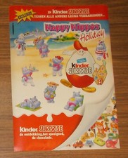 Seltene Werbung Ferrero Ü-Ei Kinder Surprise HAPPY HIPPO TRAUMSCHIFF NL #1 1995
