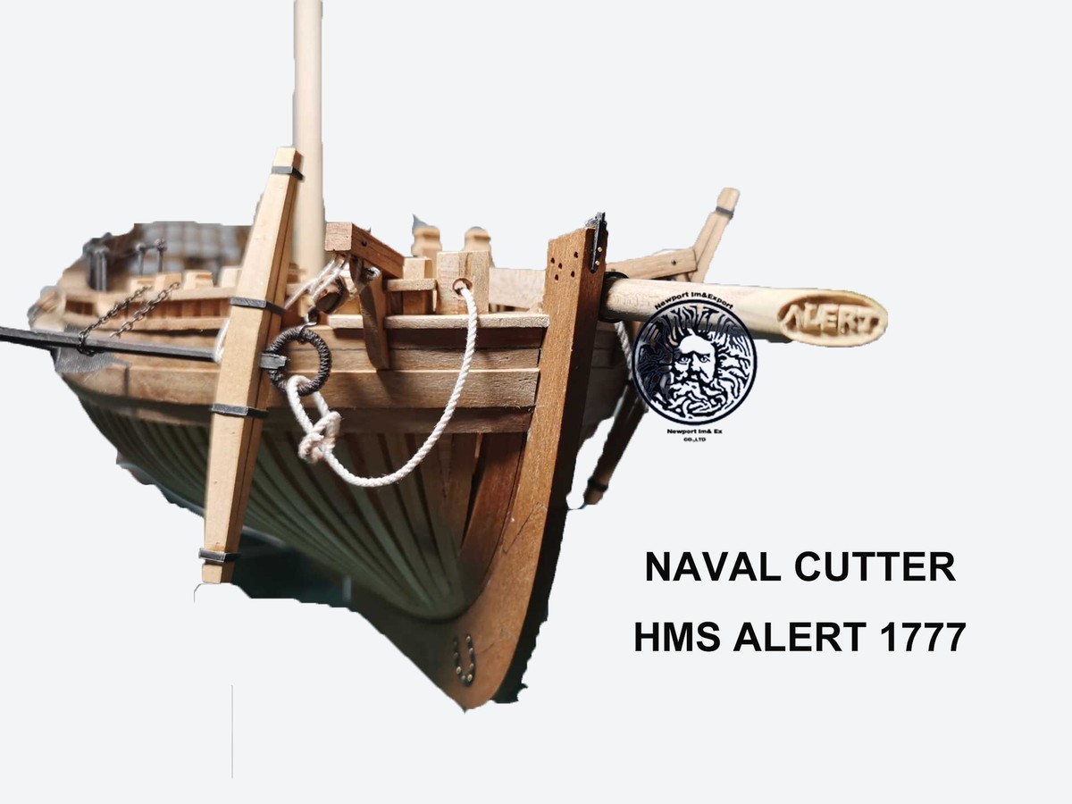 Naval Cutter HMS Alert 1777 1:48 520mm 20.4