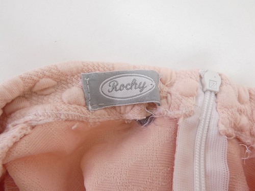 Rochy Girls Outfit Skirt Set Co Ord Pink Quilted Formal Special Occasion Age 4 - Picture 13 of 16