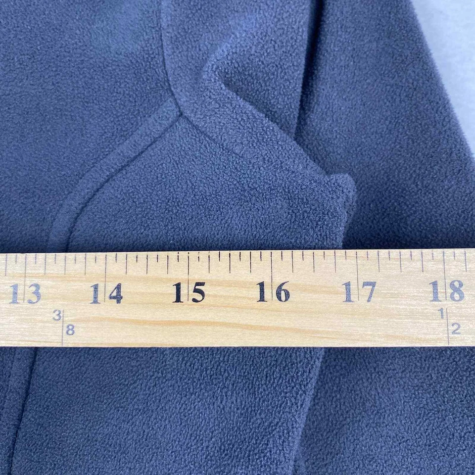 Champion C9 Women's XS Gray Full Zip Mock Neck Fleece Fitted Jacket Thumb Holes - Image 4 of 4