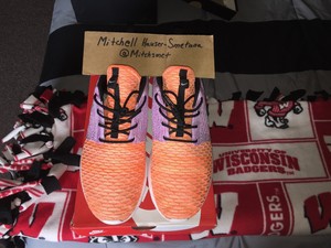 nike roshe run flyknit multicolor