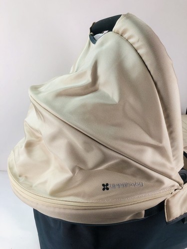 Uppababy Padded Bassinet Carrier w/ Hood for Vista V1 Cream CLEAN - Picture 5 of 9