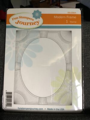 Fun Stampers Journey Stamp  Modern Frame