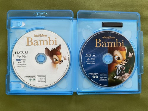 Disney Bambi Blu Ray DVD Combo Diamond Edition GOOD - Picture 2 of 3