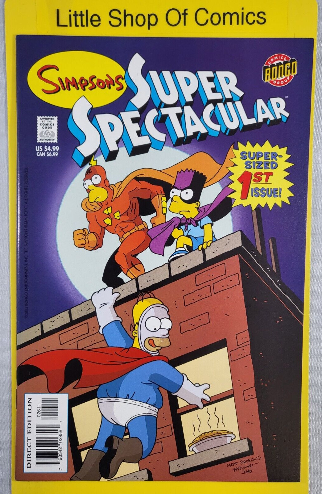 Simpsons Super Spectacular #1 2005 Bongo Comics VF