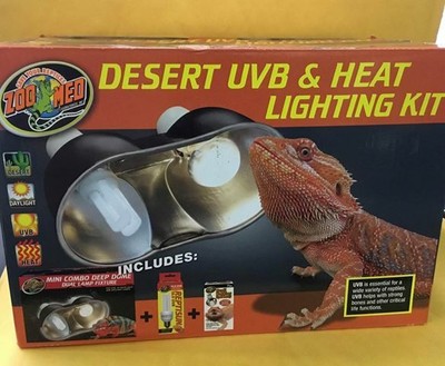 Zoomed Desert Uvb Heat Lighting Kit 2025