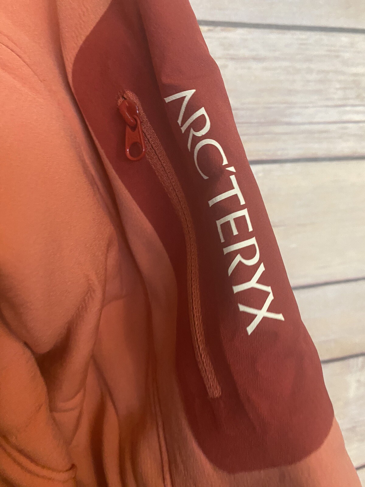 ARC'TERYX Arc’teryx Giacca Softshell Donna Piccola Full Zip Foderata in Pile Neve Inverno Arancione