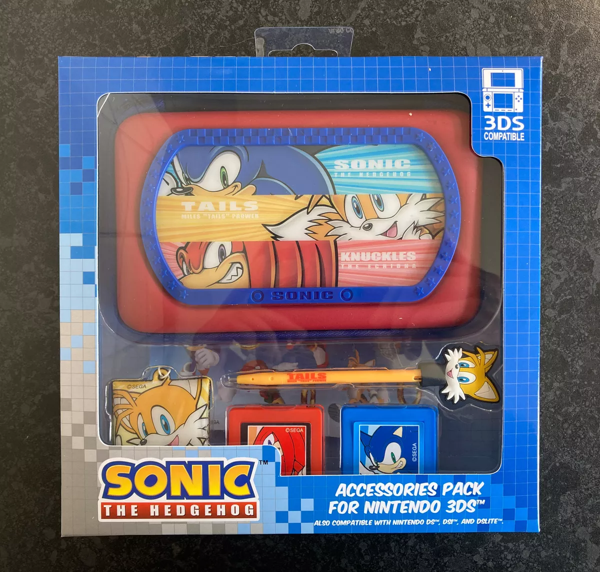 Nintendo DS Sonic Classic Collection Replacement Label Decal