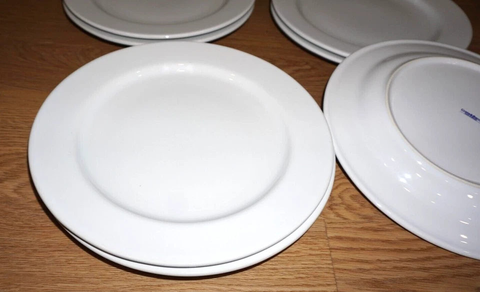 JUEGO DE 7 PLATOS GRANDES DE CENA SRI LANKA Crate & Barrel 11 1/2" Foto 2 de 4