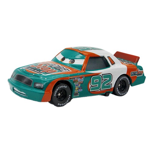 2er Pack Disney Pixar Cars NO.92 Sputter Stop Hauler Truck + Auto 1:55 Diecast Spielzeug - Bild 5 von 6