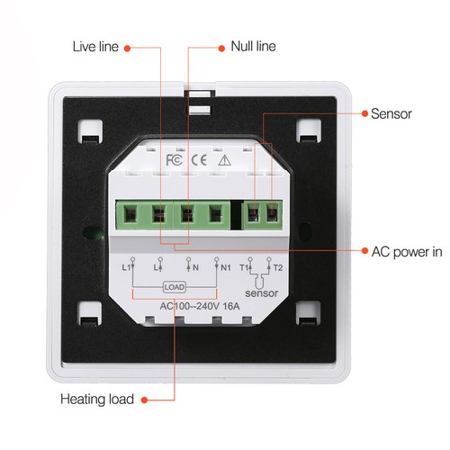 Raumthermostat WLAN Wifi LCD Digital Thermostat Fußbodenheizung Wandheizung LED - Bild 131 von 266