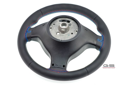 Steering Wheel BMW E46 M3 M5 E39 X5 X3 E83 E53 M Stitch Mtechnic Thick - Picture 11 of 11